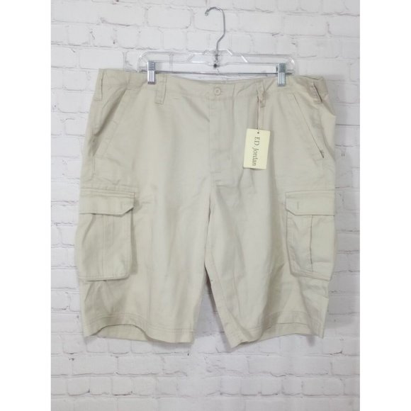 ED. Jordan Other - ED Jordan Men's Size 40 Cargo Shorts Beige Tan Color NWT